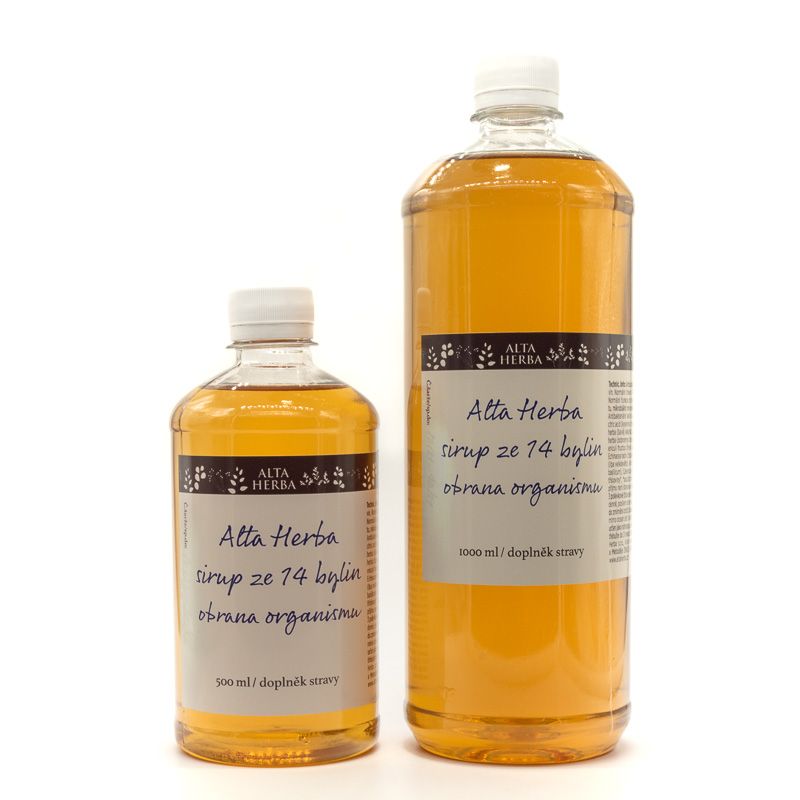 Alta Herba – Sirup ze 14 bylin