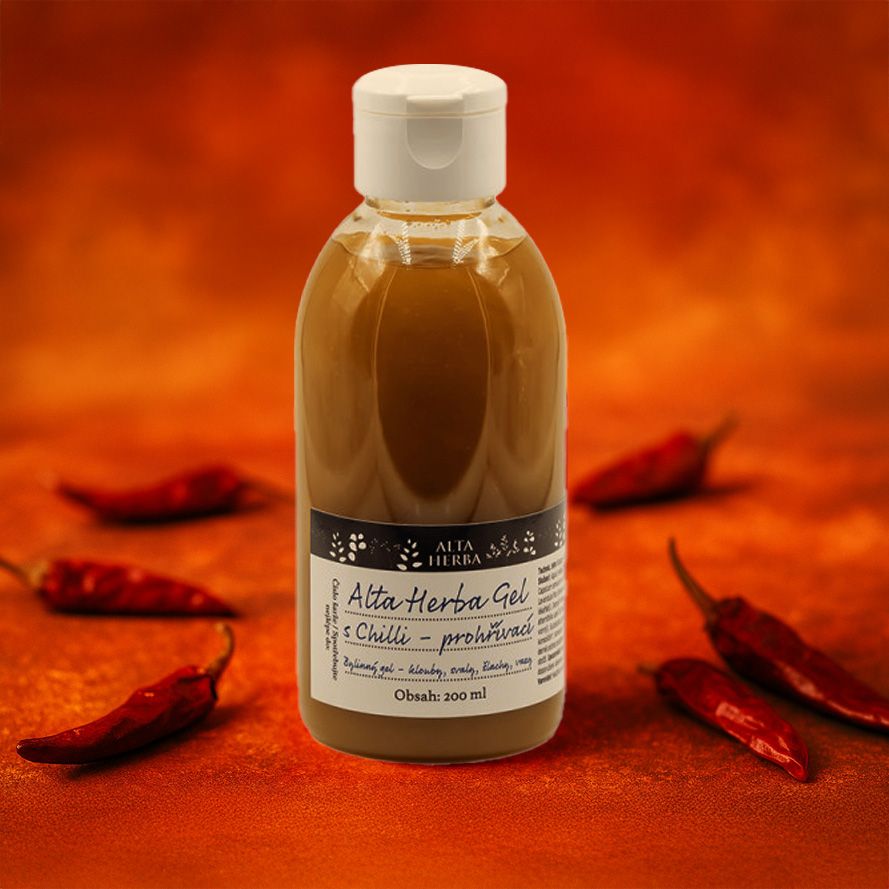 Alta Herba prohřívací chilli gel